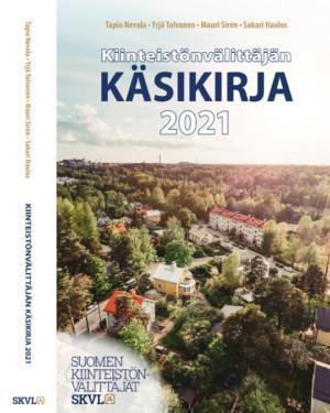 Kiinteistönvälittäjän käsikirja 2021 kansikuva