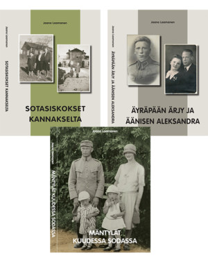 Jaana Laamasen sotakirjat, bundle sisältää 3 kirjaa